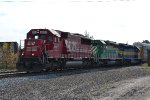 CP 242 SOO 6051 CITX 3066 ICE 6217
